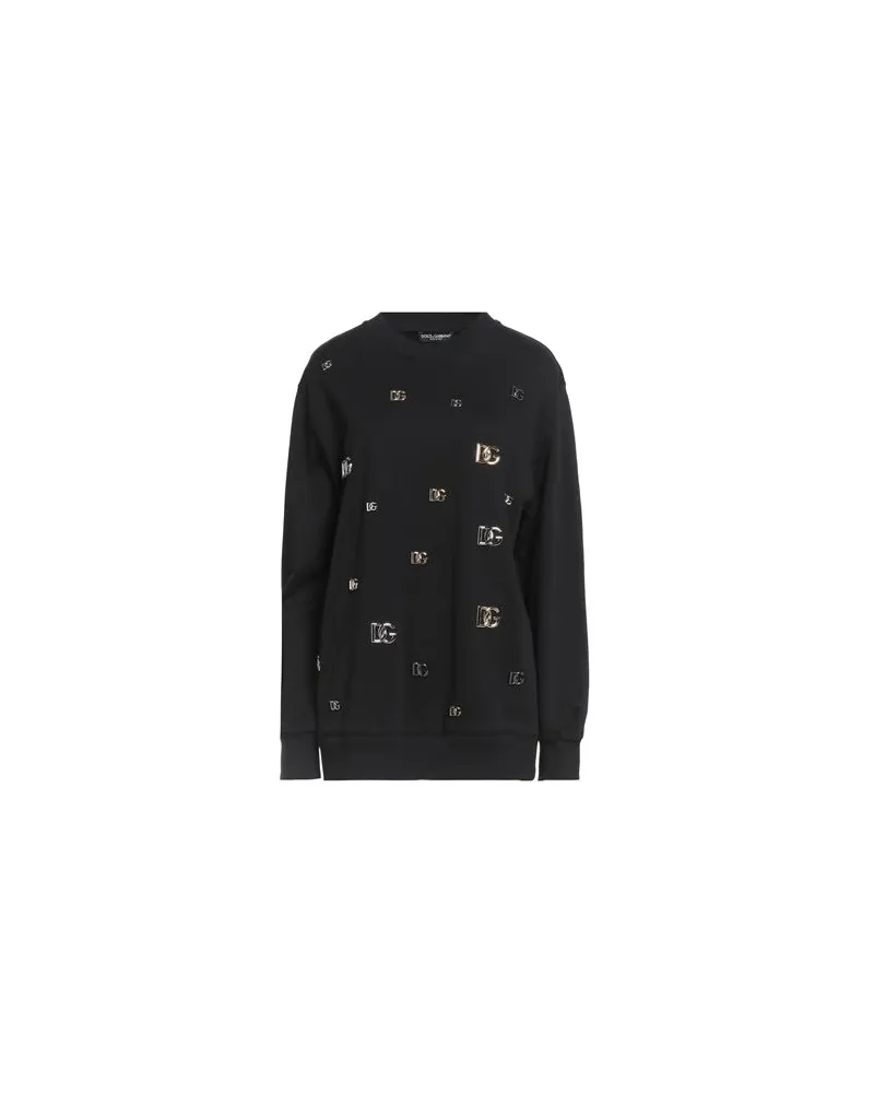 Dolce & Gabbana TOPS - Sweatshirtsauf YOOX.COM Schwarz