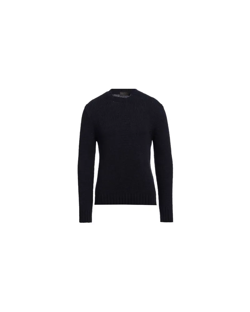 Fabrizio del Carlo STRICKWAREN - Pulloverauf YOOX.COM Marineblau