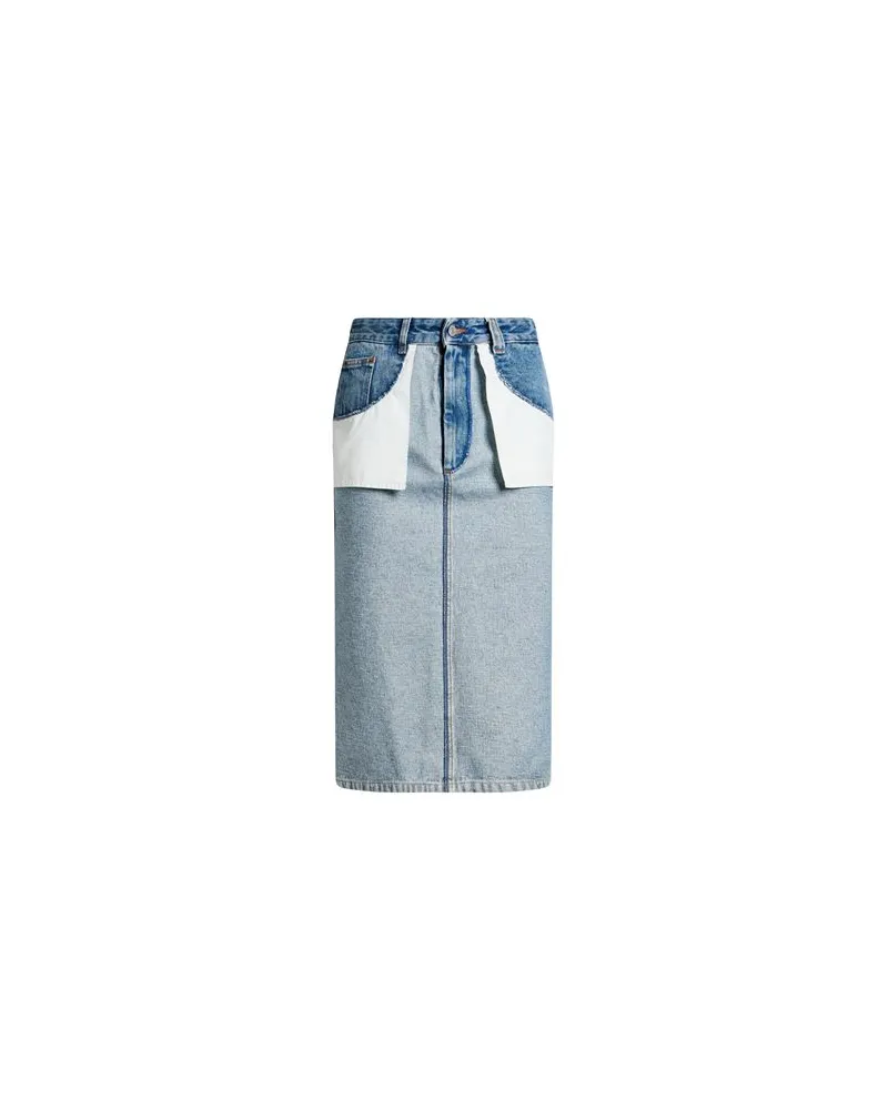 Maison Margiela HOSEN & RÖCKE - Jeansröckeauf YOOX.COM Blau