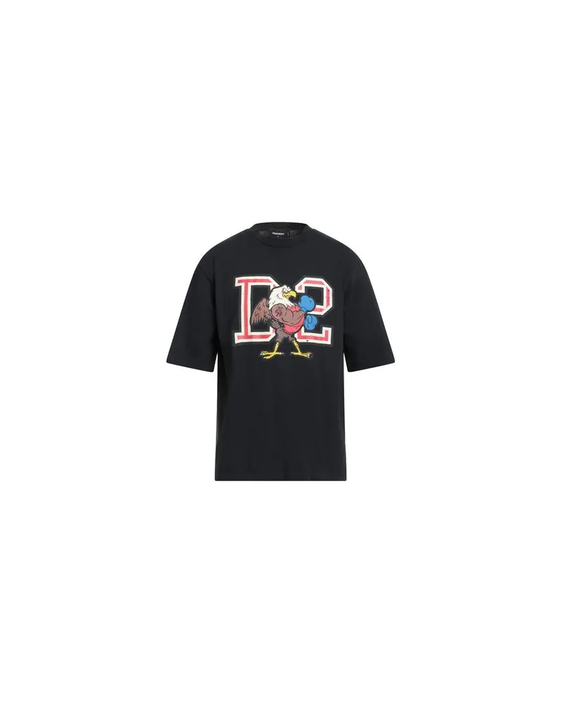 Dsquared2 TOPS - T-shirtsauf YOOX.COM Schwarz