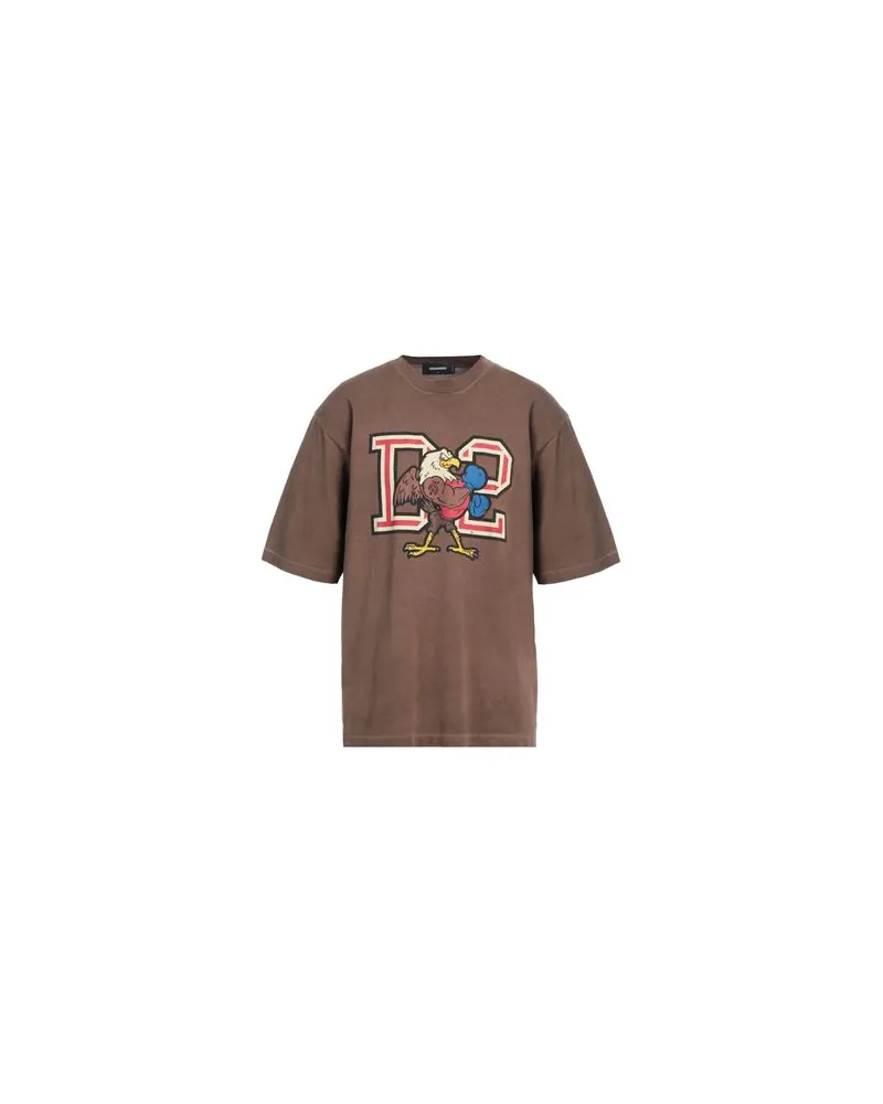 Dsquared2 TOPS - T-shirtsauf YOOX.COM Braun