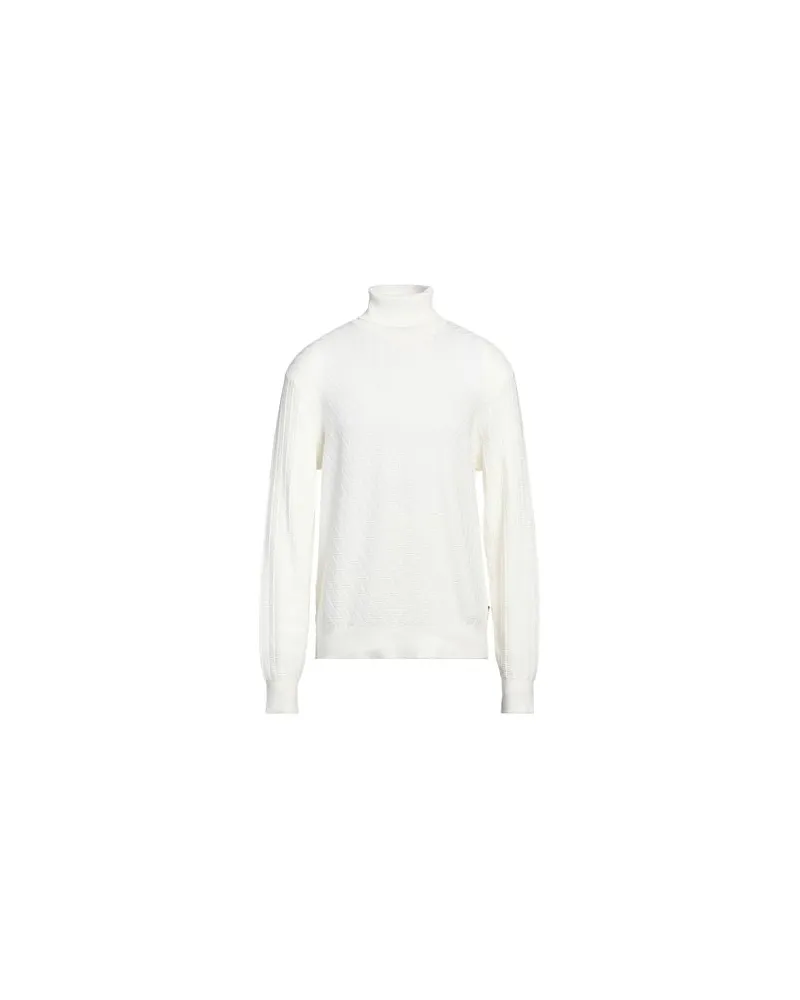 Armani Exchange STRICKWAREN - Rollkragenpulloverauf YOOX.COM Elfenbein