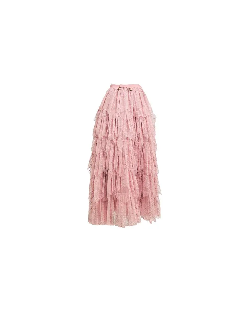 Elisabetta Franchi HOSEN & RÖCKE - Maxi-Röckeauf YOOX.COM Rosa
