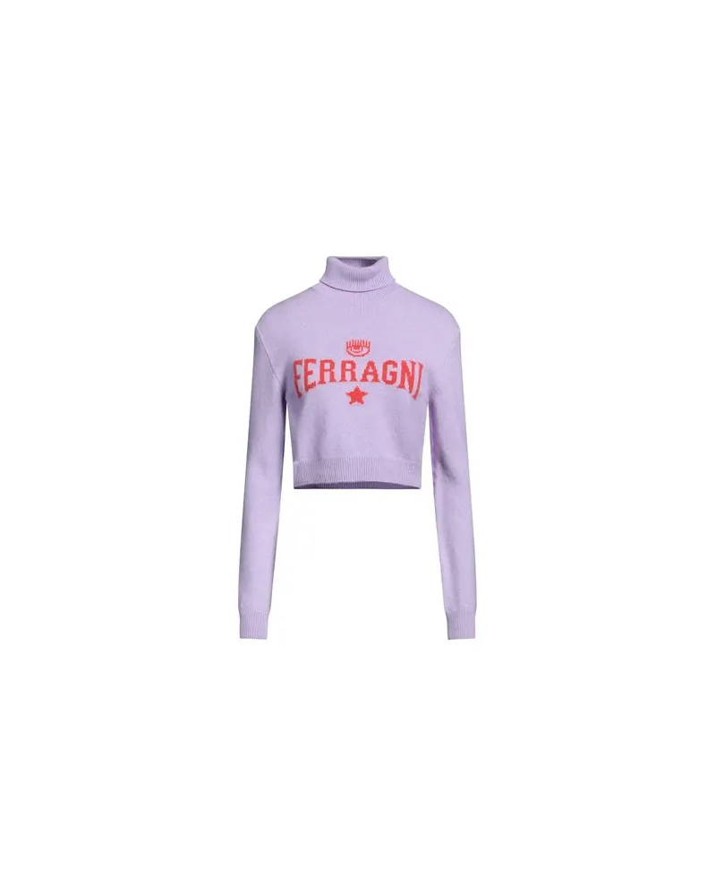 Chiara Ferragni STRICKWAREN - Rollkragenpulloverauf YOOX.COM Malve