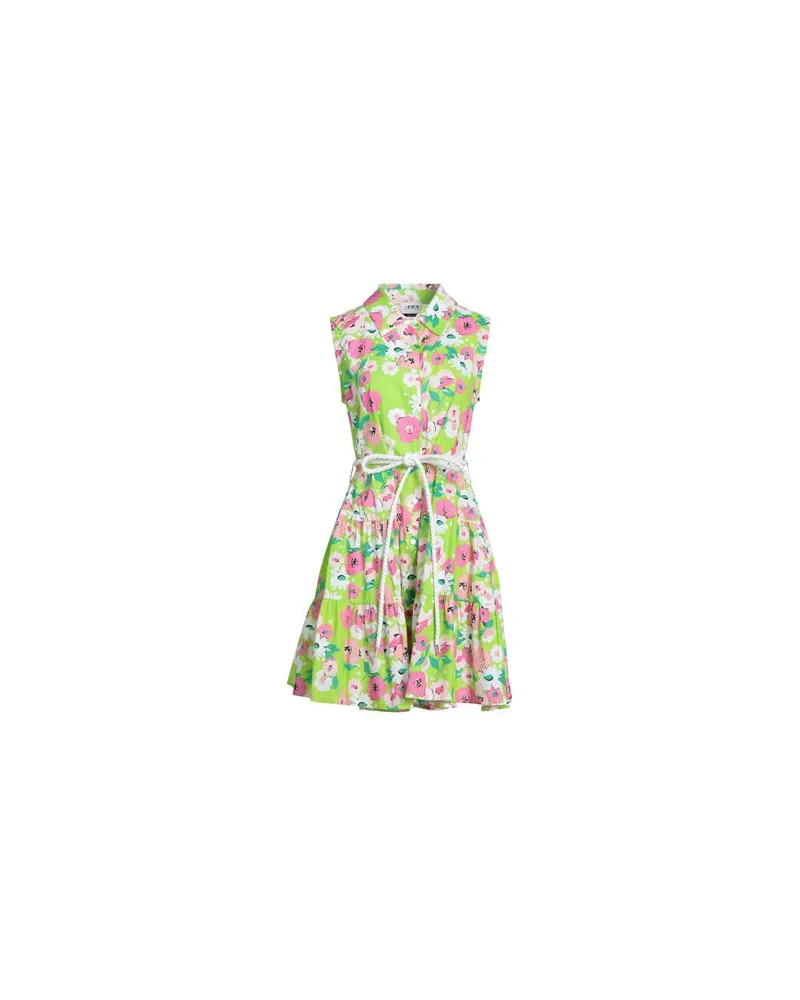 BERNA KLEIDER - Mini-Kleiderauf YOOX.COM Säuregrün