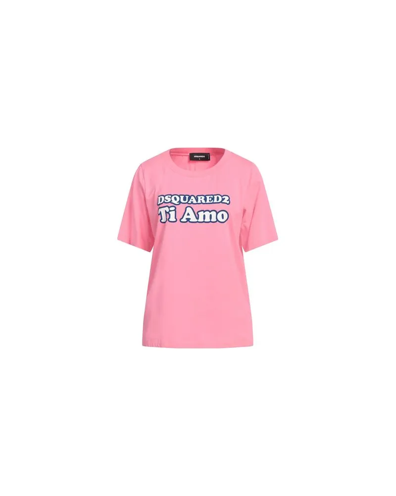 Dsquared2 TOPS - T-shirtsauf YOOX.COM Rosa