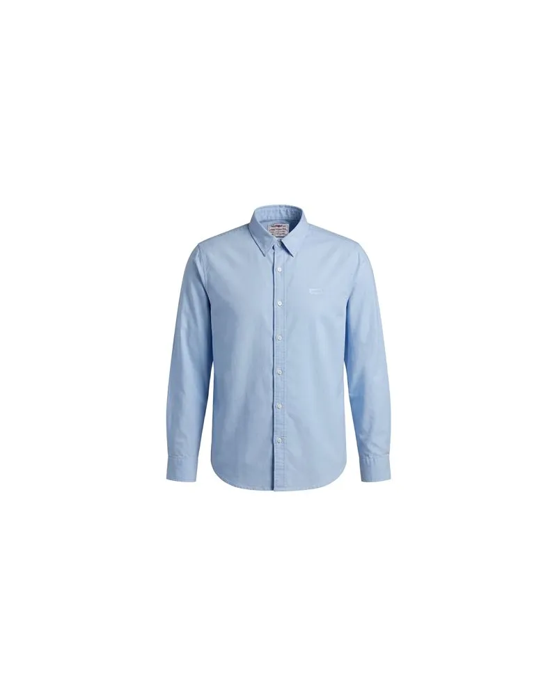 Levi's LEVI TOPS - Hemdenauf YOOX.COM Azurblau