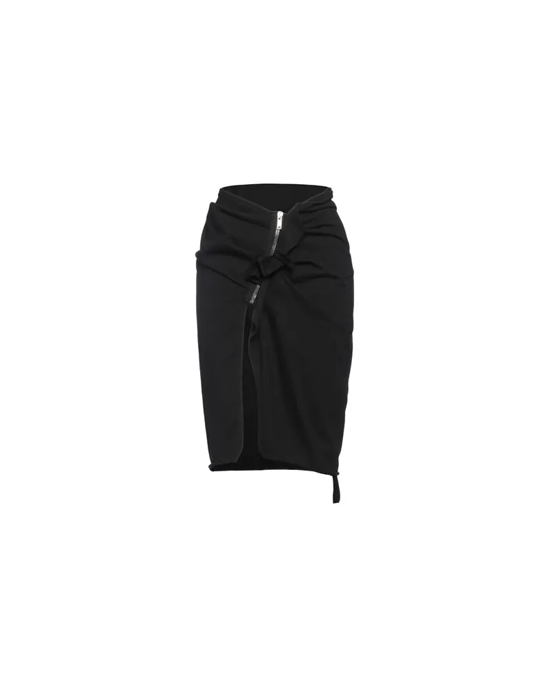DRKSHDW by Rick Owens HOSEN & RÖCKE - Midi-Röckeauf YOOX.COM Schwarz