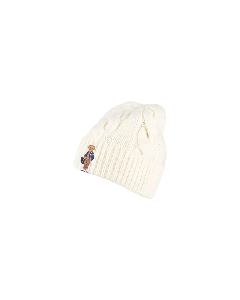 Ralph Lauren ACCESSOIRES - Mützen & Hüteauf YOOX.COM Elfenbein