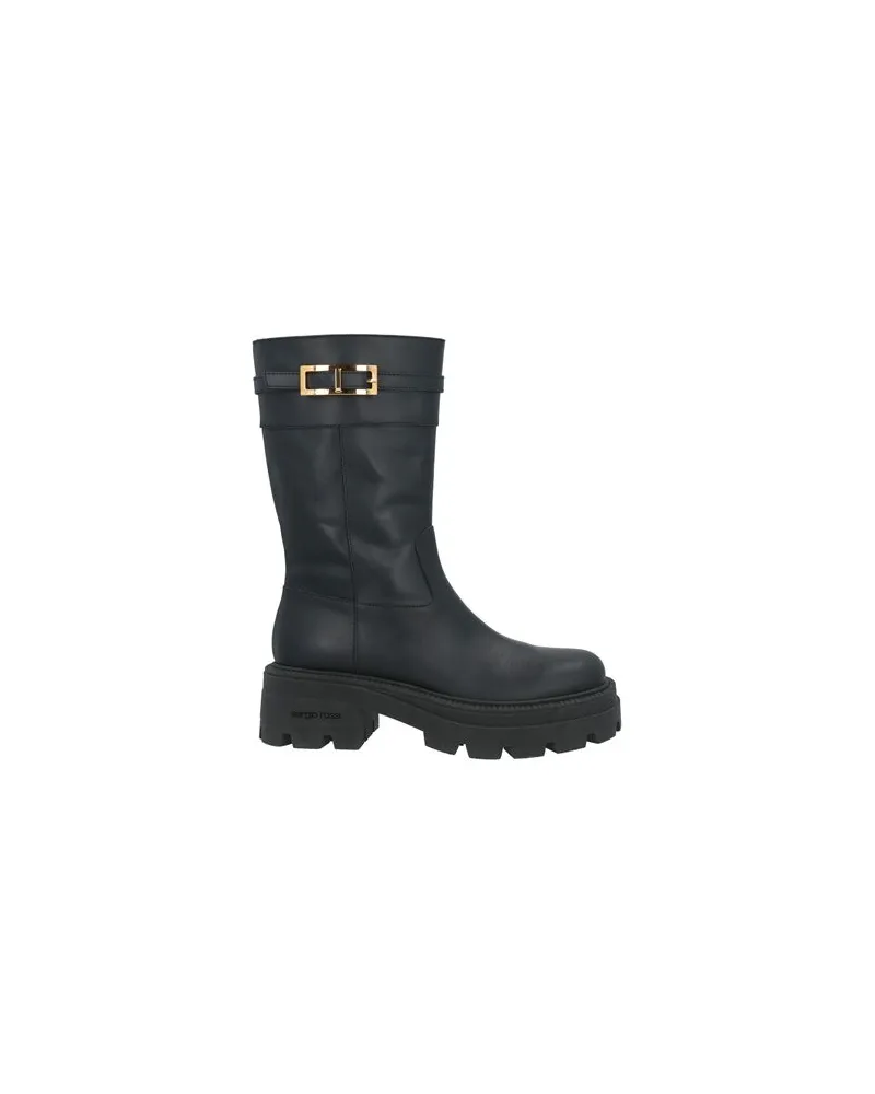 Sergio Rossi SCHUHE - Stiefelettenauf YOOX.COM Schwarz