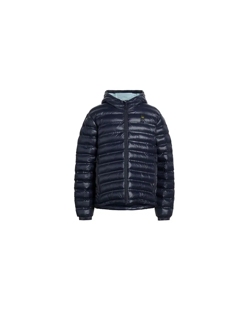 Blauer JACKEN & MÄNTEL - Pufferjacken & Daunenjackenauf YOOX.COM Marineblau