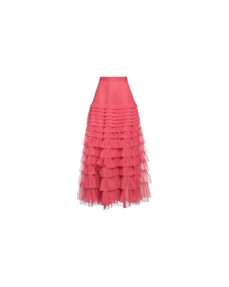 Twin-Set HOSEN & RÖCKE - Maxi-Röckeauf YOOX.COM Rot
