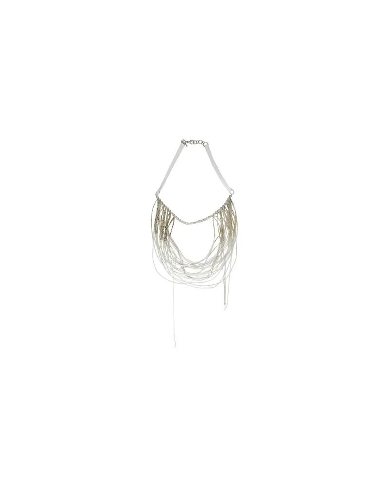 Fabiana Filippi SCHMUCK und UHREN - Halskettenauf YOOX.COM Weiß