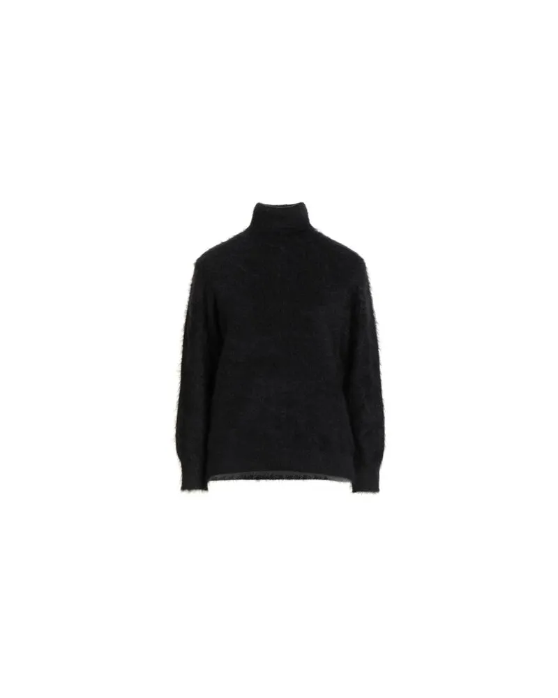 Alberta Ferretti STRICKWAREN - Rollkragenpulloverauf YOOX.COM Schwarz