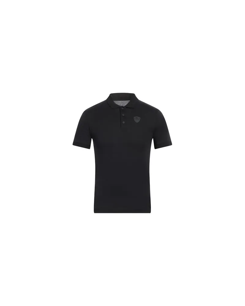 EA7 TOPS - Poloshirtsauf YOOX.COM Schwarz