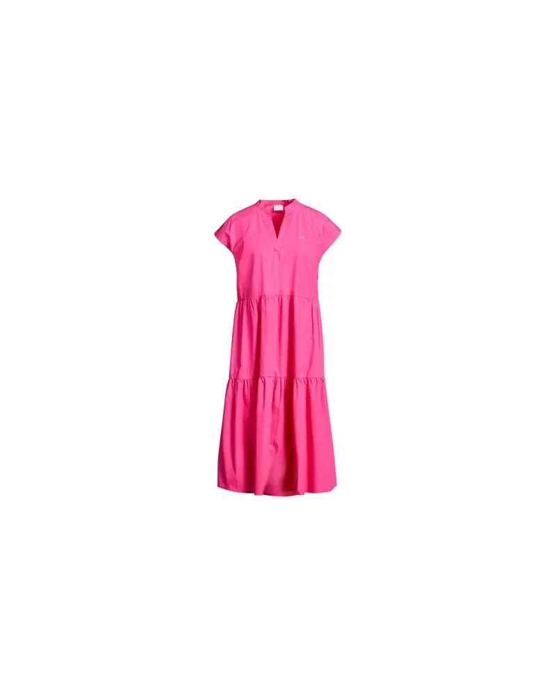 Sun68 KLEIDER - Midi-Kleiderauf YOOX.COM Fuchsia