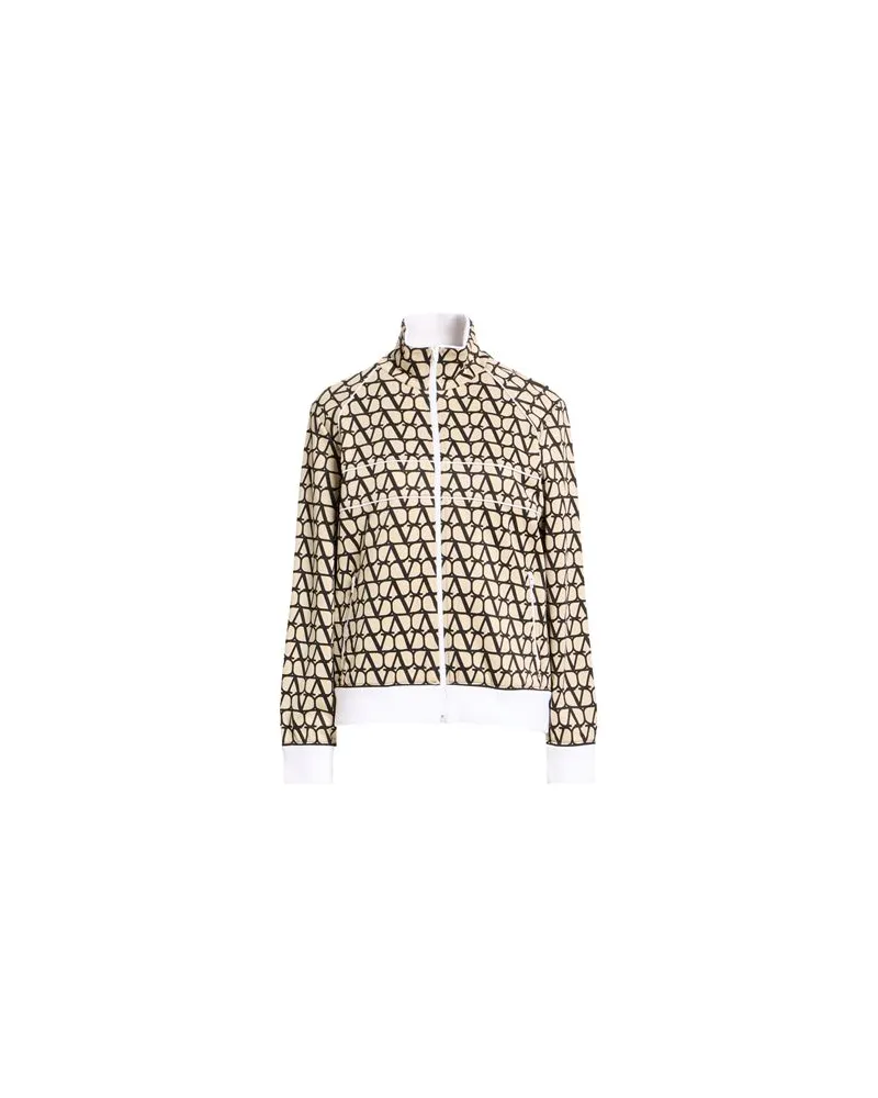 Valentino Garavani TOPS - Sweatshirtsauf YOOX.COM Beige