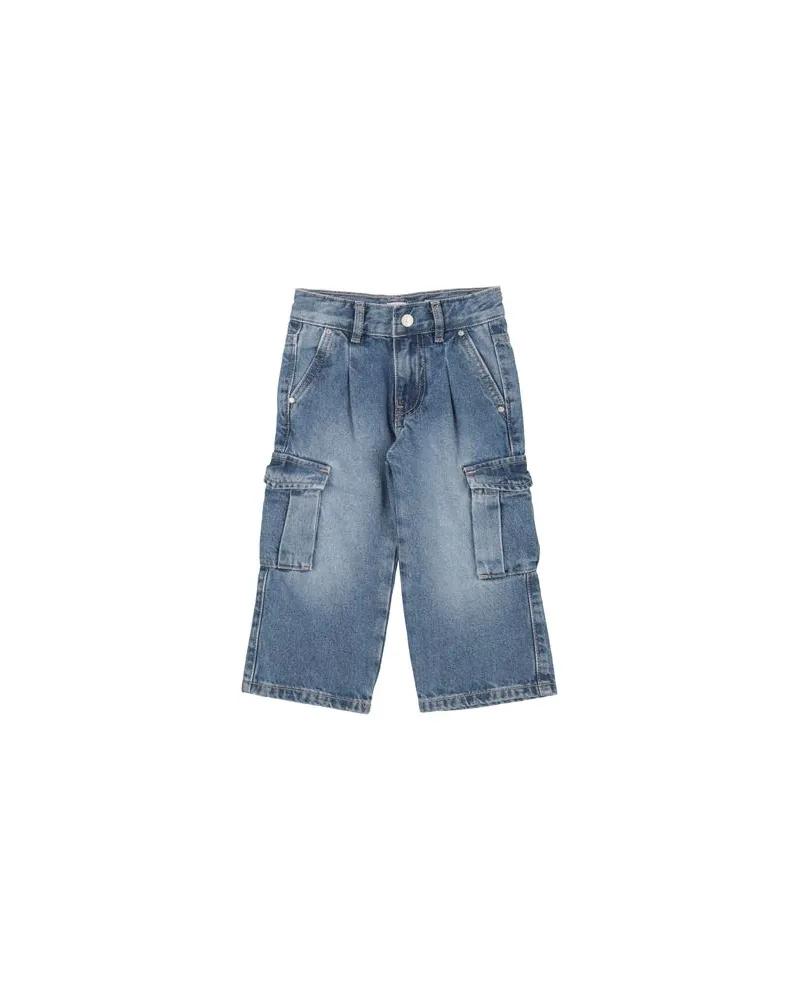 Guess HOSEN & RÖCKE - Jeanshosenauf YOOX.COM Blau