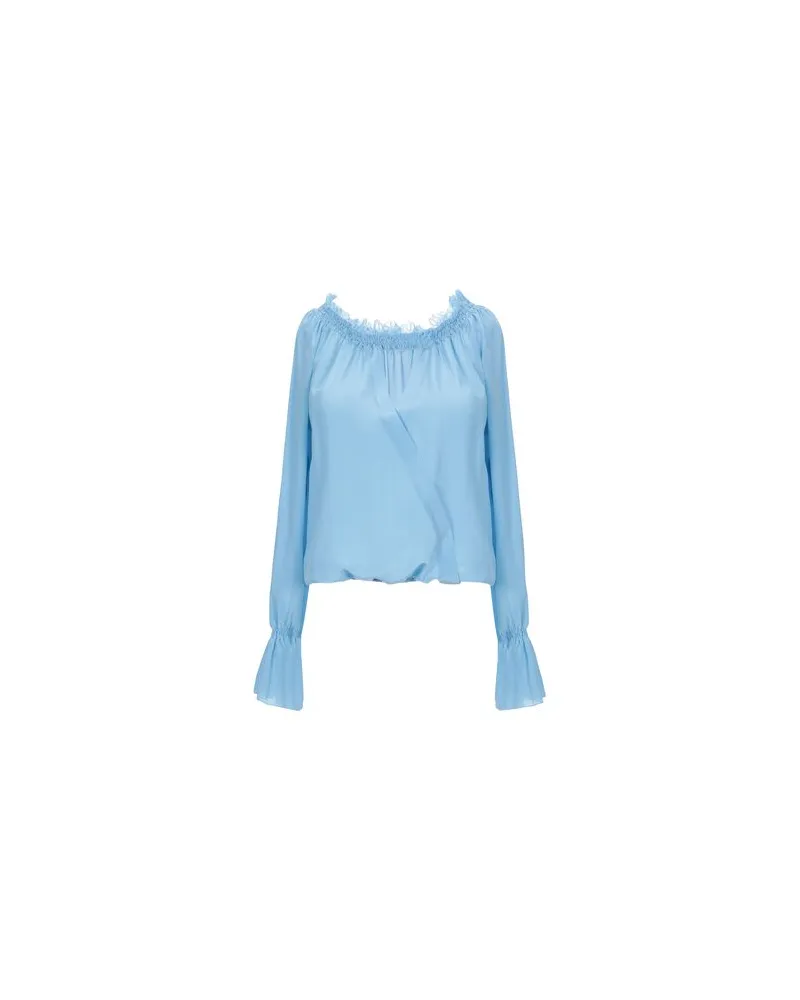 Patrizia Pepe TOPS - Topsauf YOOX.COM Himmelblau