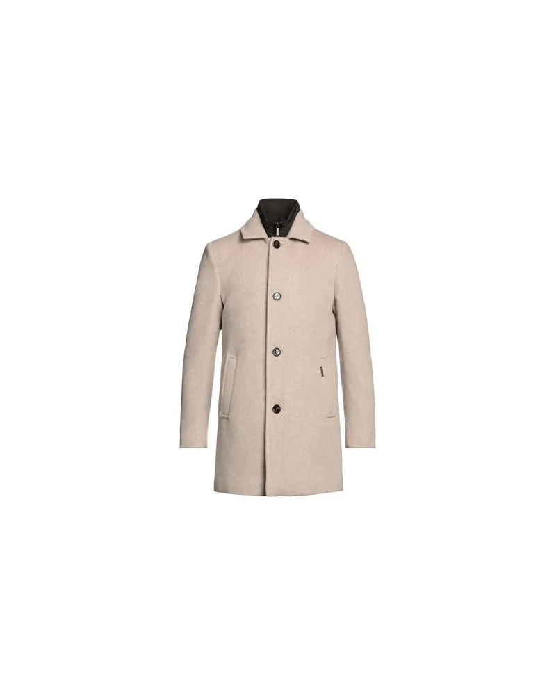 MOORER JACKEN & MÄNTEL - Mäntelauf YOOX.COM Beige