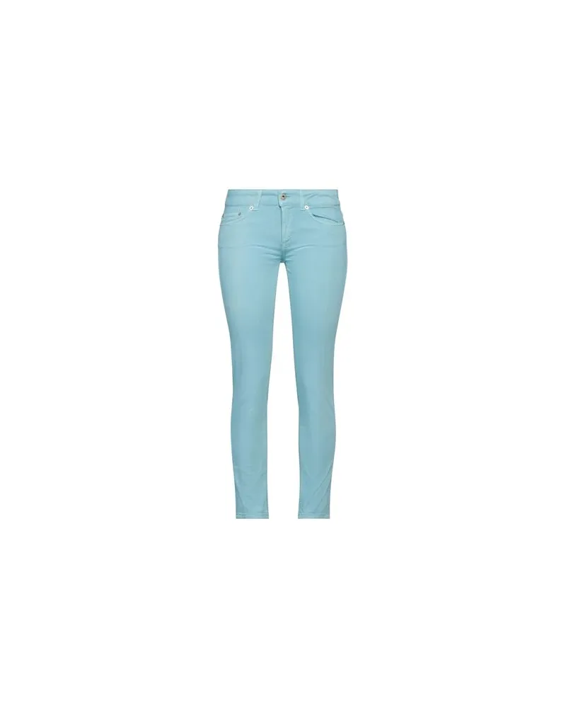 Dondup HOSEN & RÖCKE - Jeanshosenauf YOOX.COM Azurblau