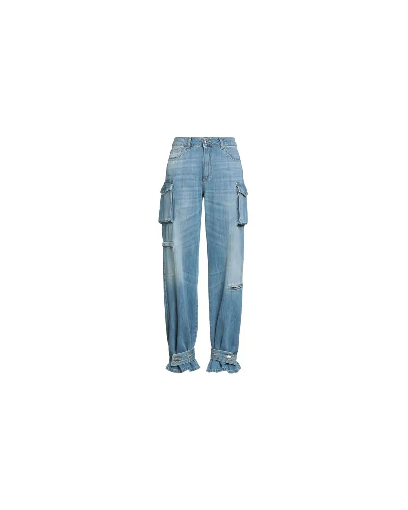 Ermanno Scervino HOSEN & RÖCKE - Jeanshosenauf YOOX.COM Blau