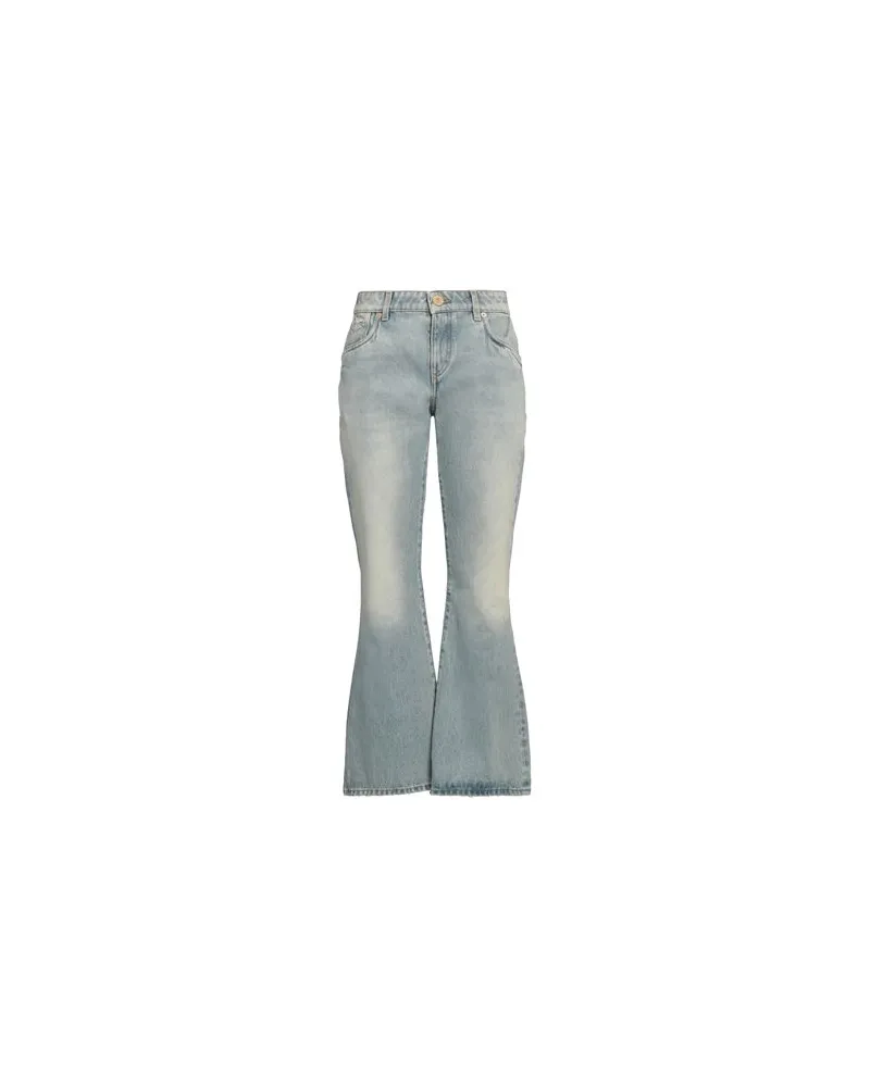 Balmain HOSEN & RÖCKE - Jeanshosenauf YOOX.COM Blau