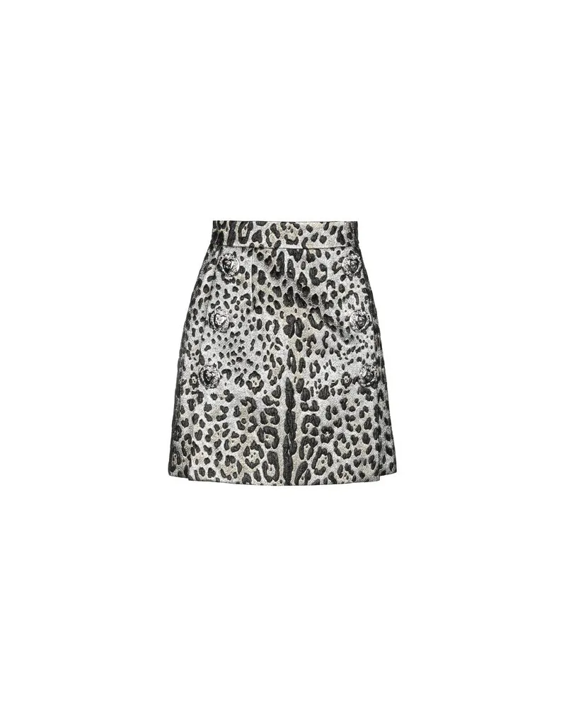 Dolce & Gabbana HOSEN & RÖCKE - Miniröckeauf YOOX.COM Silber