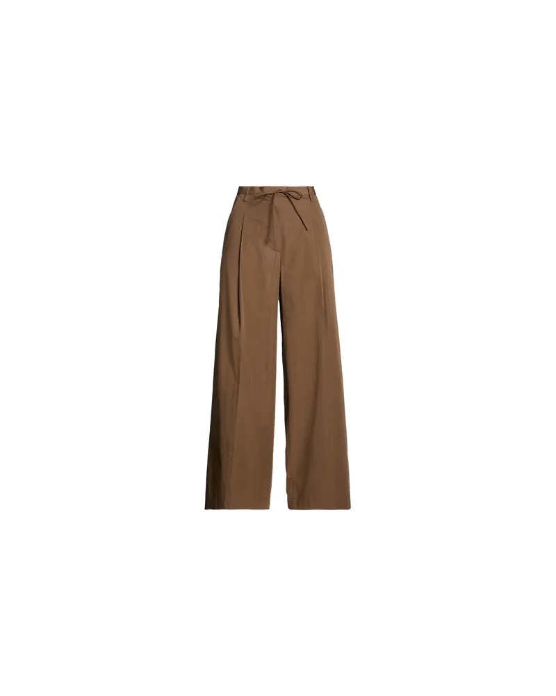 HACHE HOSEN & RÖCKE - Hosenauf YOOX.COM Braun