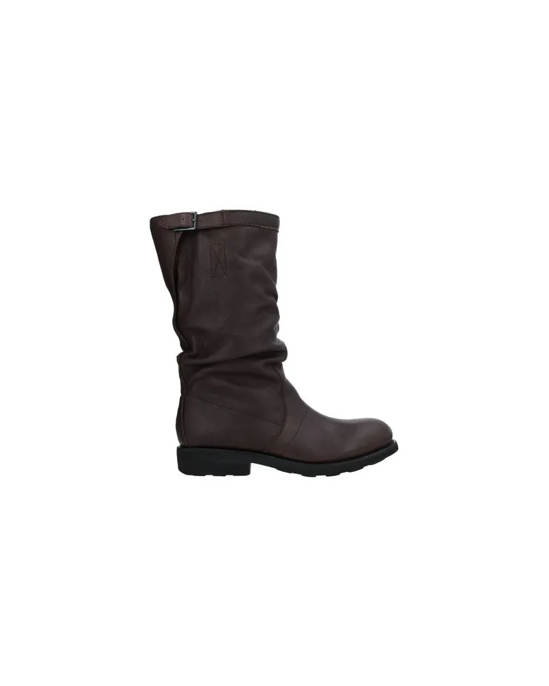 Bikkembergs SCHUHE - Stiefelauf YOOX.COM Dunkelbraun