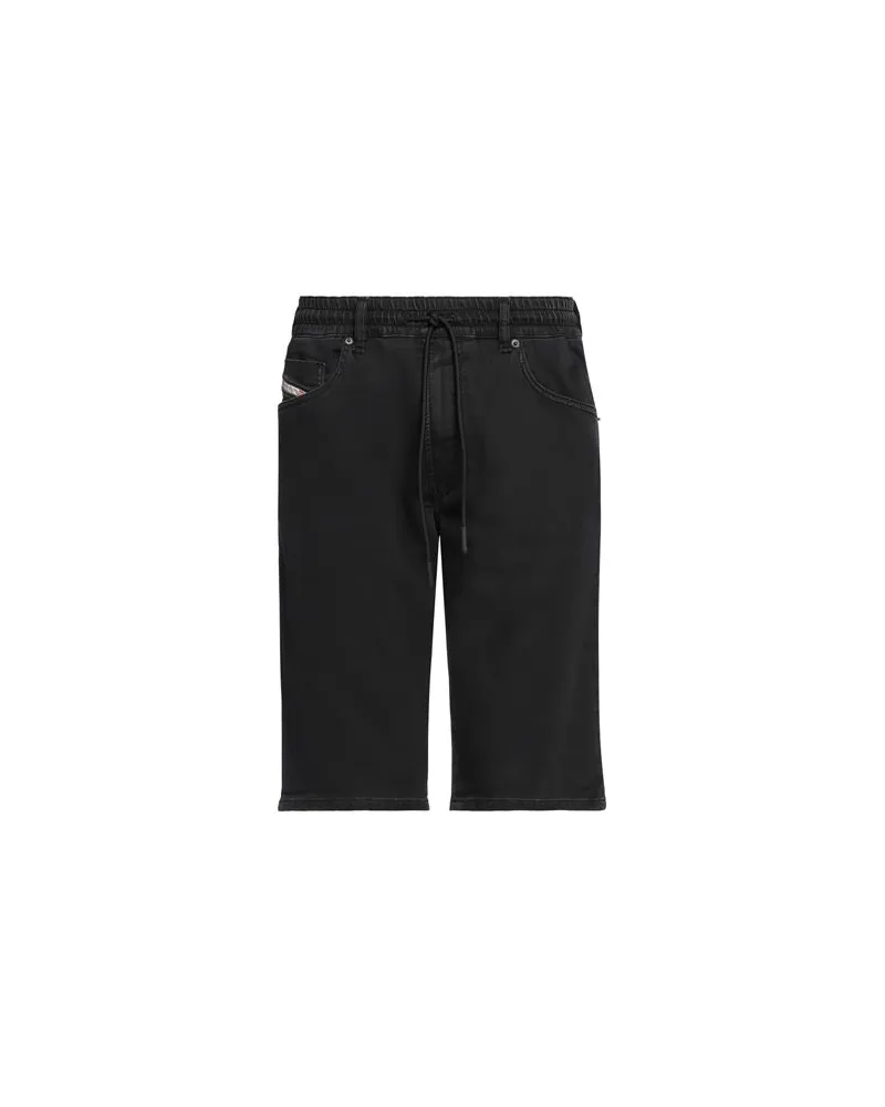 Diesel HOSEN & RÖCKE - Jeansshortsauf YOOX.COM Schwarz