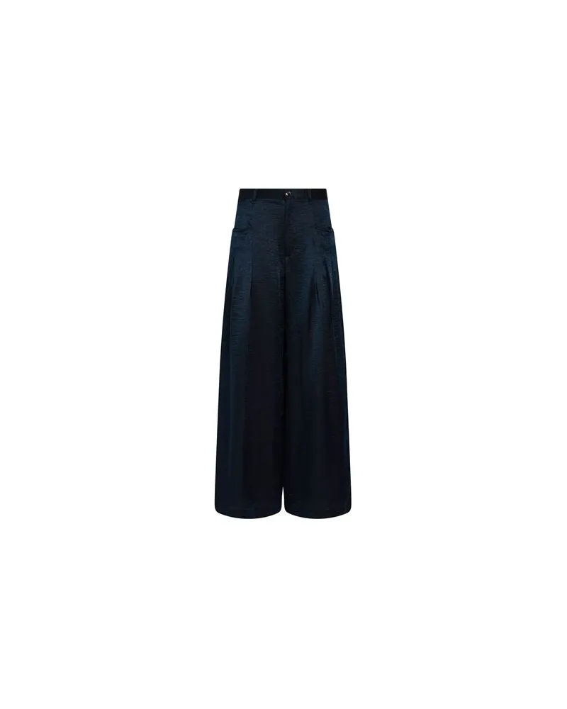 PLAN C HOSEN & RÖCKE - Hosenauf YOOX.COM Blau
