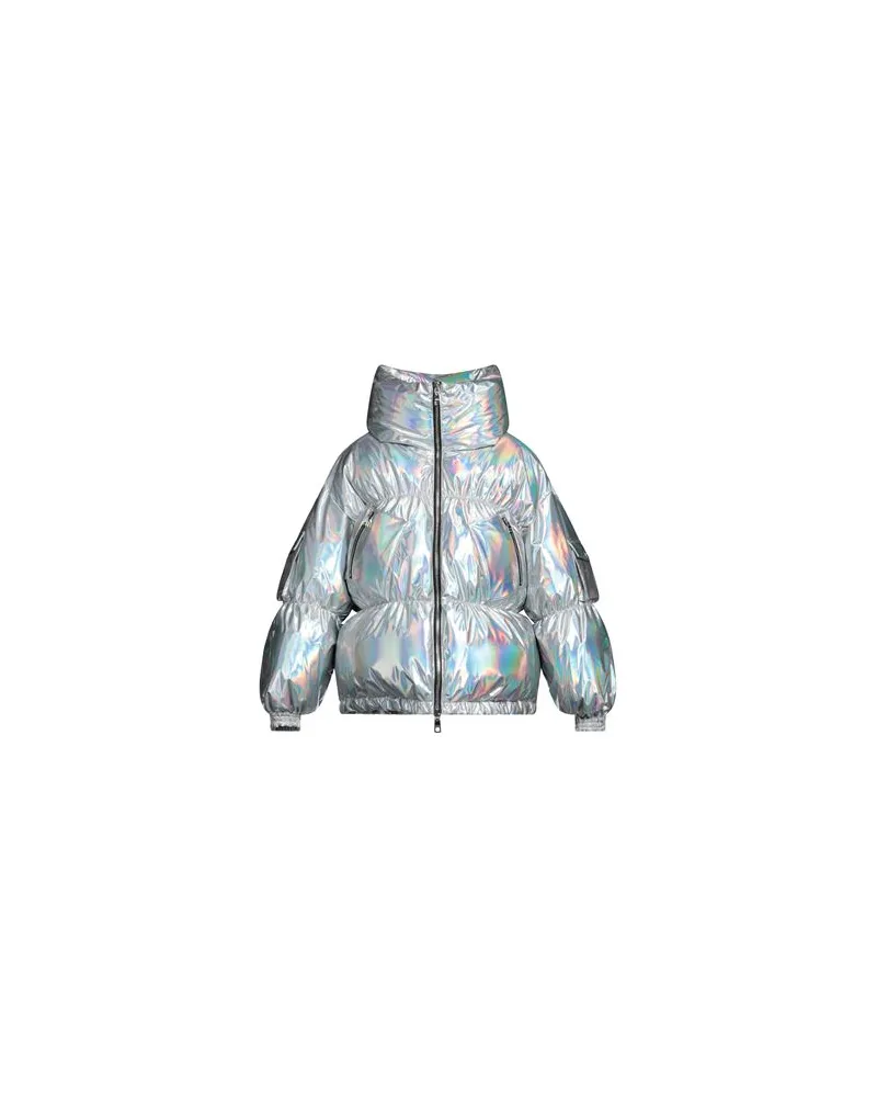 Dolce & Gabbana JACKEN & MÄNTEL - Pufferjacken & Daunenjackenauf YOOX.COM Silber