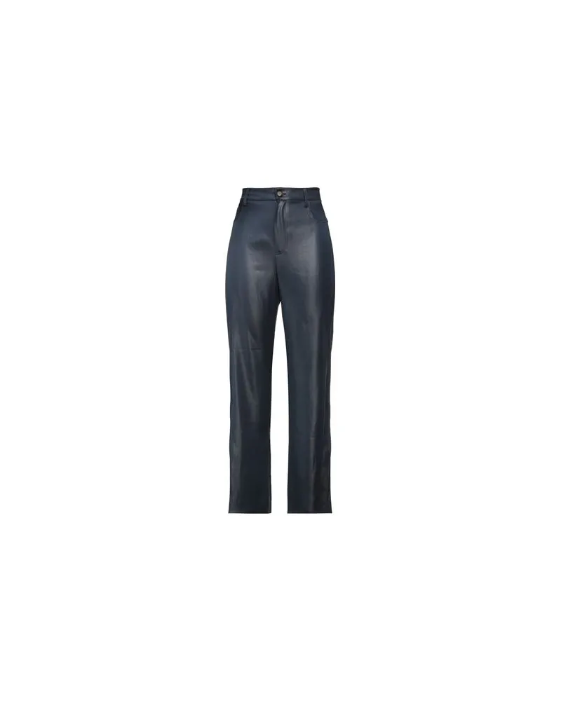 Nanushka HOSEN & RÖCKE - Hosenauf YOOX.COM Nachtblau