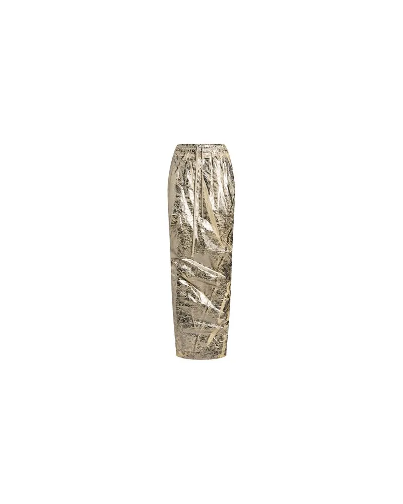 DRKSHDW by Rick Owens HOSEN & RÖCKE - Maxi-Röckeauf YOOX.COM Gold