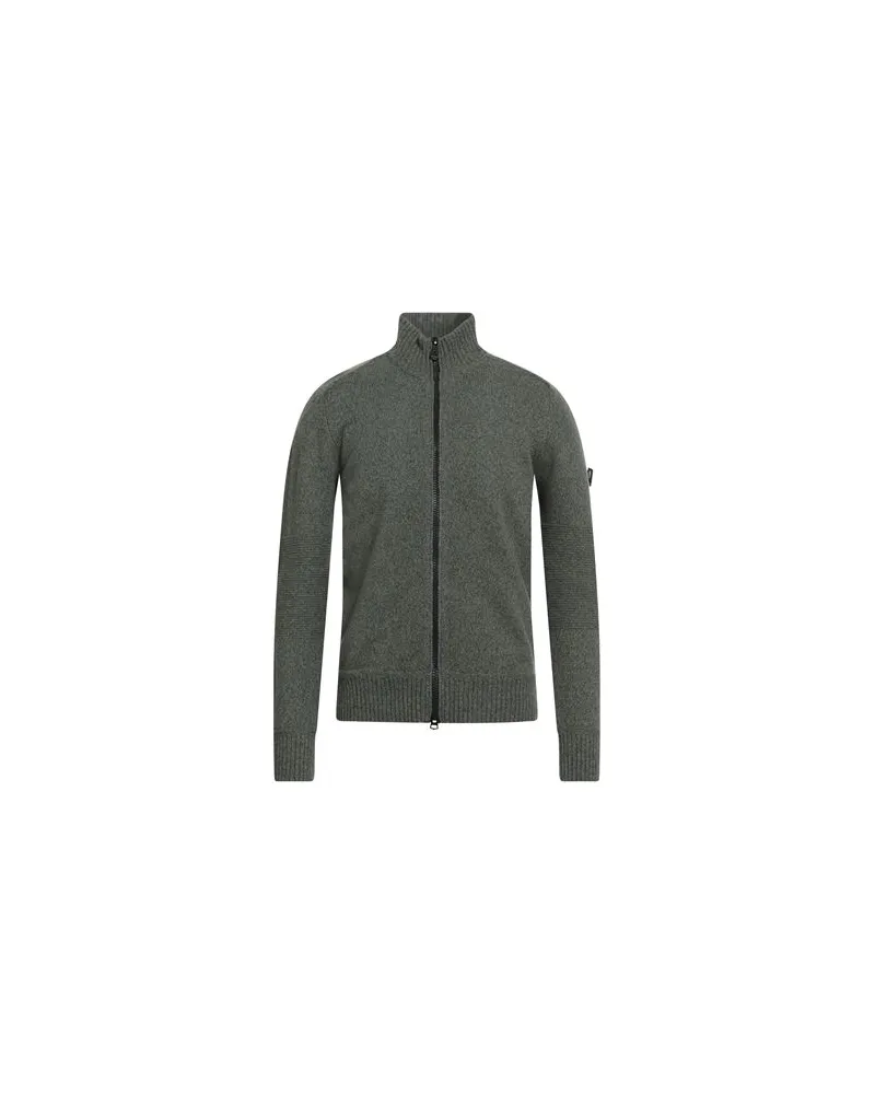 Peuterey STRICKWAREN - Strickjackenauf YOOX.COM Militärgrün