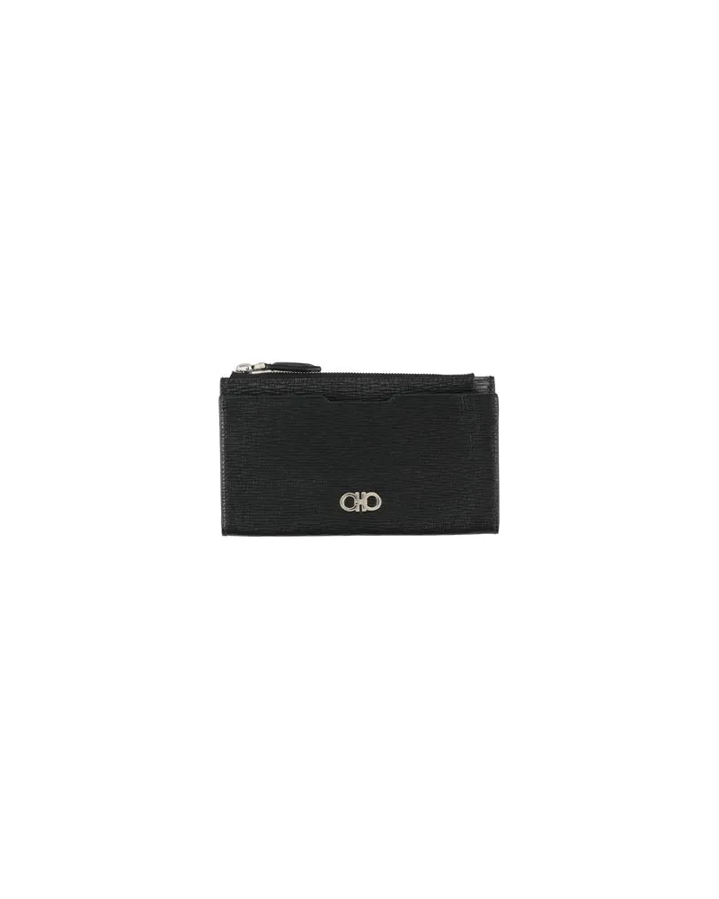 Ferragamo Kleinlederwaren - Brieftaschenauf YOOX.COM Schwarz