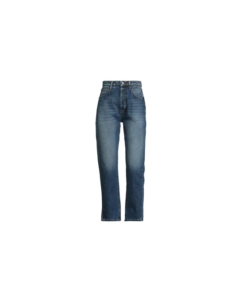 SOLOTRE HOSEN & RÖCKE - Jeanshosenauf YOOX.COM Blau