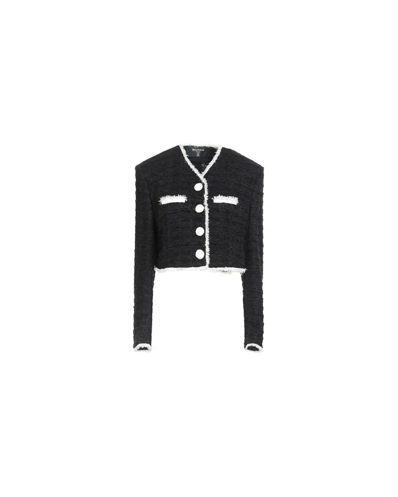 Balmain JACKEN & MÄNTEL - Jacken und Anoraksauf YOOX.COM Schwarz