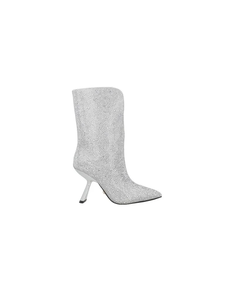 Twenty Four Haitch SCHUHE - Stiefelettenauf YOOX.COM Silber