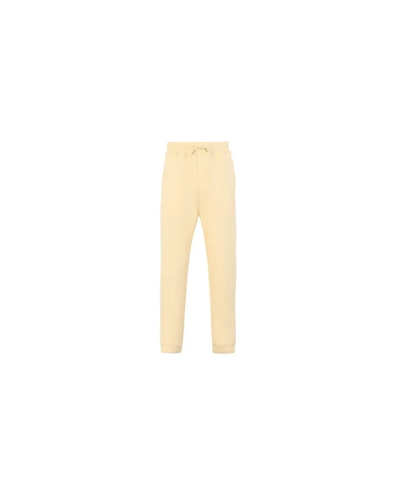 8 by Yoox ORGANIC COTTON PULL-ON TAPERED SWEATPANTS - HOSEN & RÖCKE - Hosenauf YOOX.COM Pastellgelb