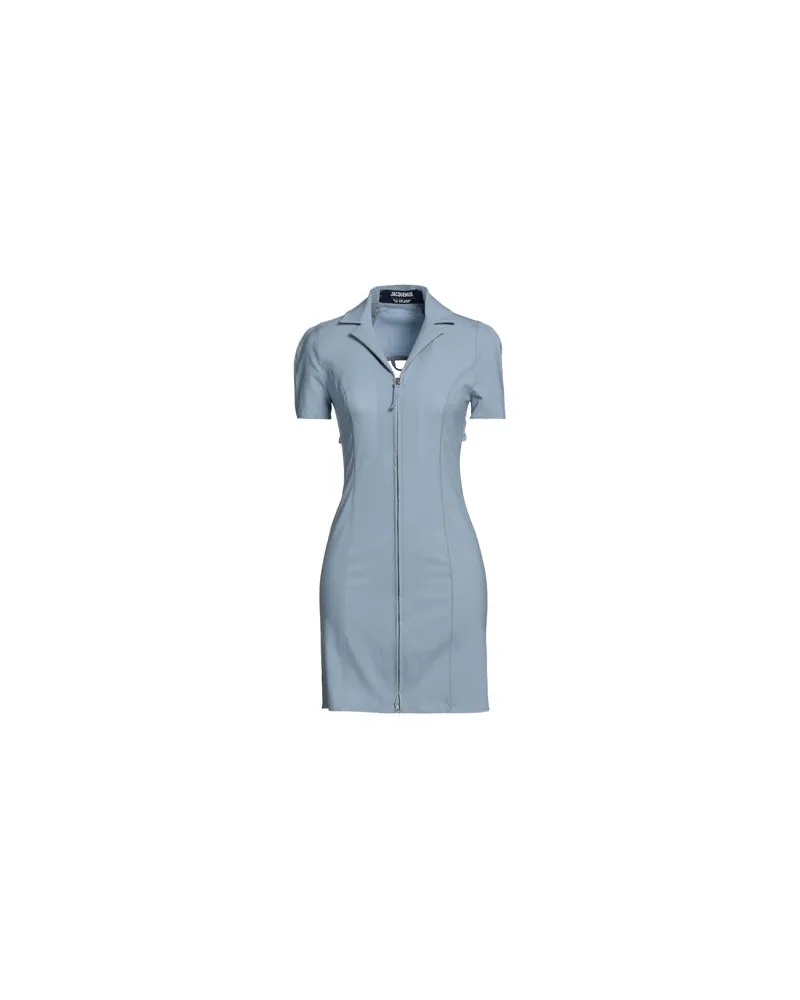 Jacquemus KLEIDER - Mini-Kleiderauf YOOX.COM Blaugrau