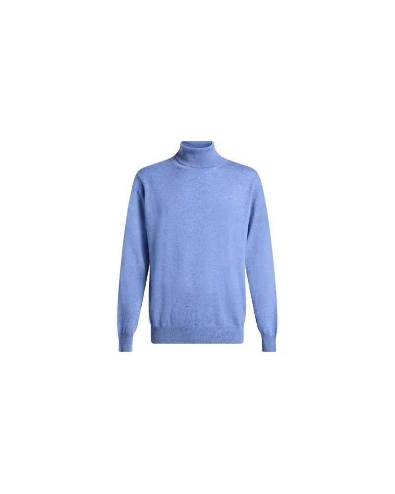 MOORER STRICKWAREN - Rollkragenpulloverauf YOOX.COM Hellblau