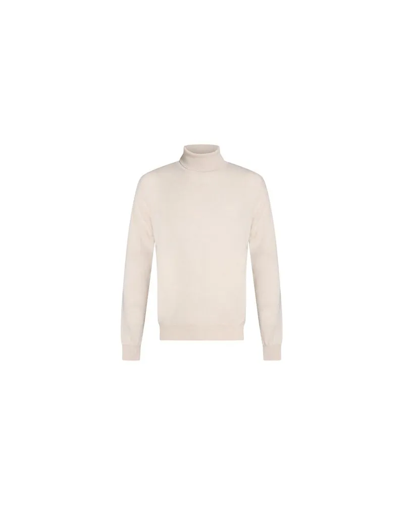 MOORER STRICKWAREN - Rollkragenpulloverauf YOOX.COM Beige