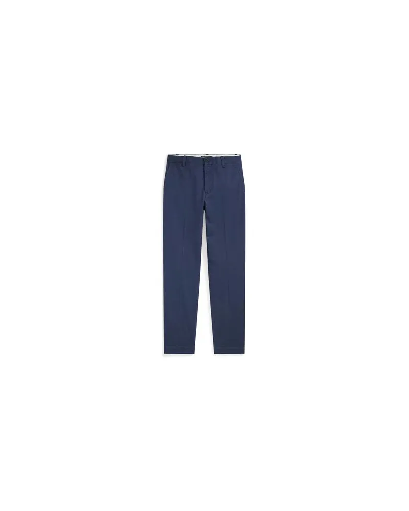 Ralph Lauren CROPPED SLIM FIT TWILL CHINO PANT  - HOSEN & RÖCKE - Hosenauf YOOX.COM Marineblau
