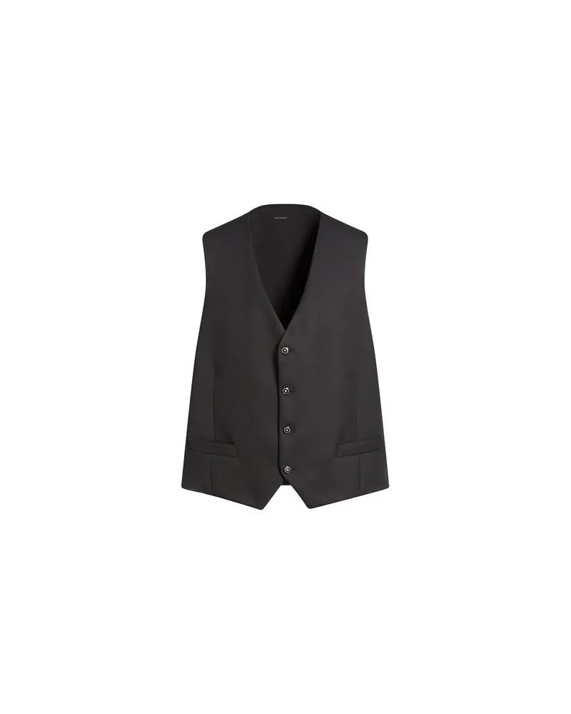 Luigi Bianchi Mantova ANZÜGE und CO-ORDS - Couture-Westenauf YOOX.COM Schwarz