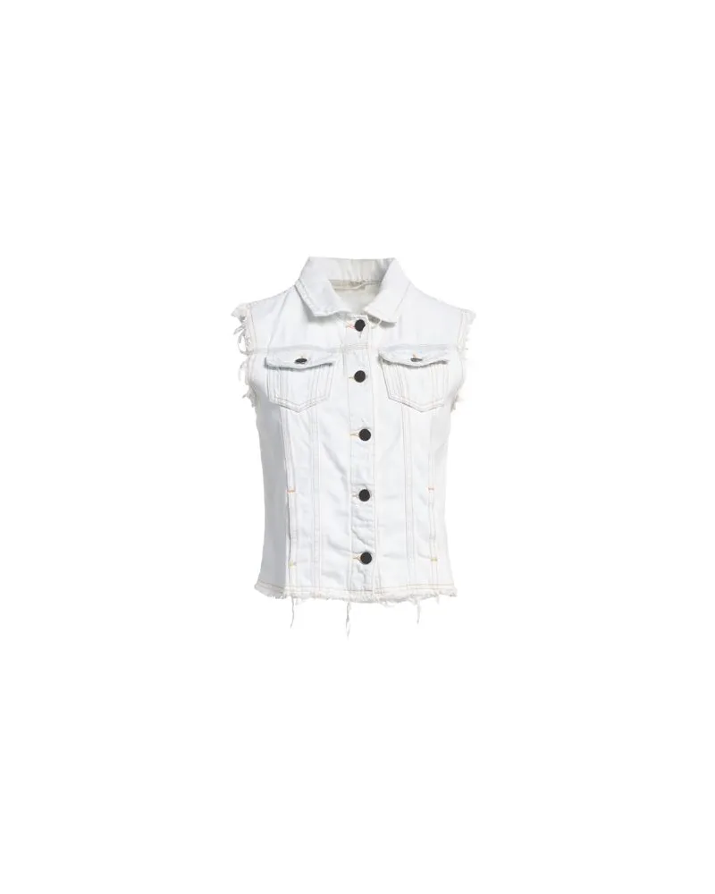 Amen JACKEN & MÄNTEL - Jeansjacken/Mäntelauf YOOX.COM Blau