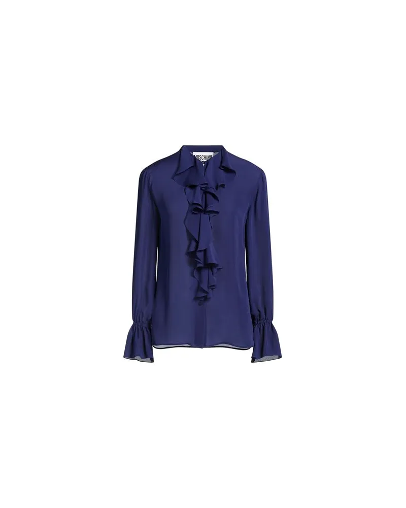 Moschino COUTURE - TOPS - Hemdenauf YOOX.COM Marineblau