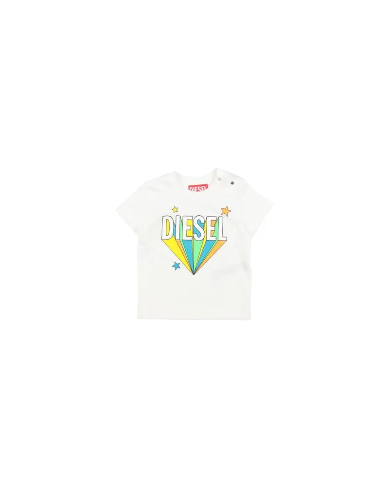 Diesel TOPS - T-shirtsauf YOOX.COM Weiß