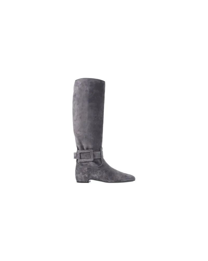Roger Vivier SCHUHE - Stiefelauf YOOX.COM Grau